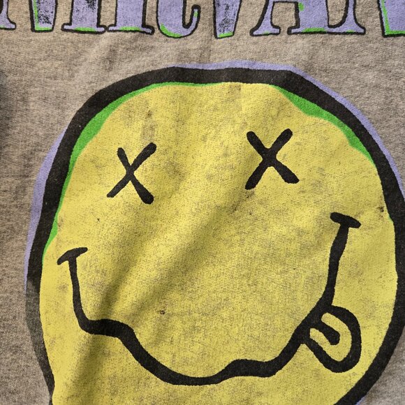 NIRVANA Sweatshirt  size small  Totally Cool!!! - Picture 2 of 5